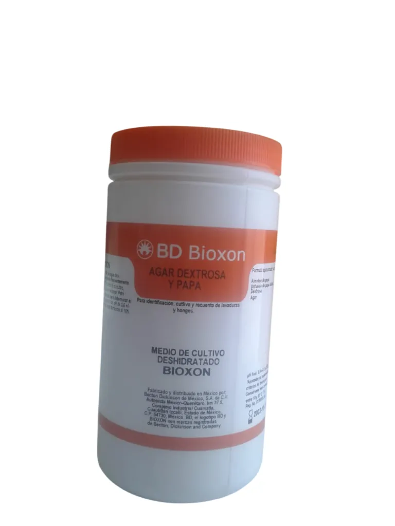 Agar dextrosa y papa 450 g Bioxon 211900 | reaccel mc
